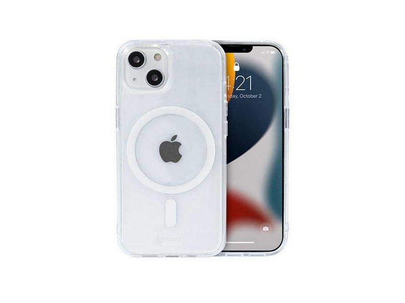 CRONG Clear MAG Cover - iPhone 13 mini MagSafe Case (Clear)
