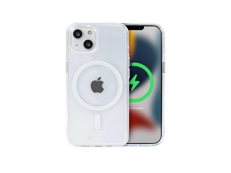 CRONG Clear MAG Cover - iPhone 13 mini MagSafe Case (Clear)