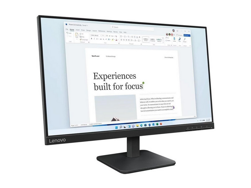 24" Lenovo L24-41 - LED monitor - Full HD (1080p) - 24"