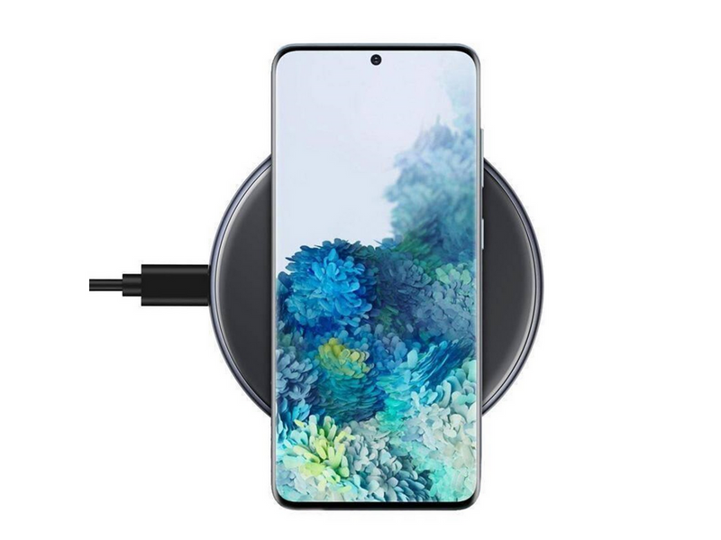 CRONG PowerSpot Fast Wireless Charger – Aluminum 15W USB-C Qi Wireless Charger with Tempered Glass Cover (Shadow Black)