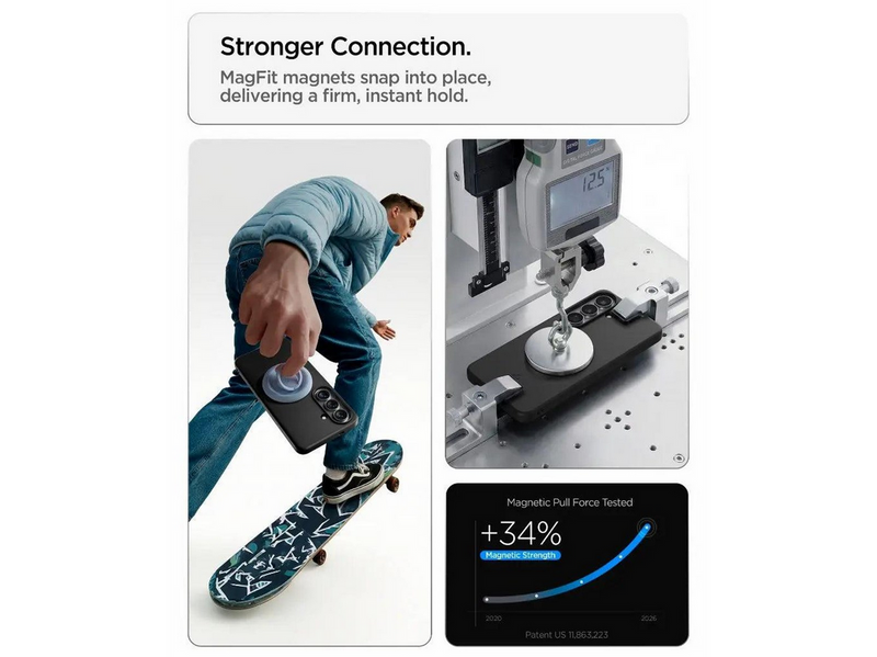 Spigen Thin Fit MagSafe - black - Samsung Galaxy S26+