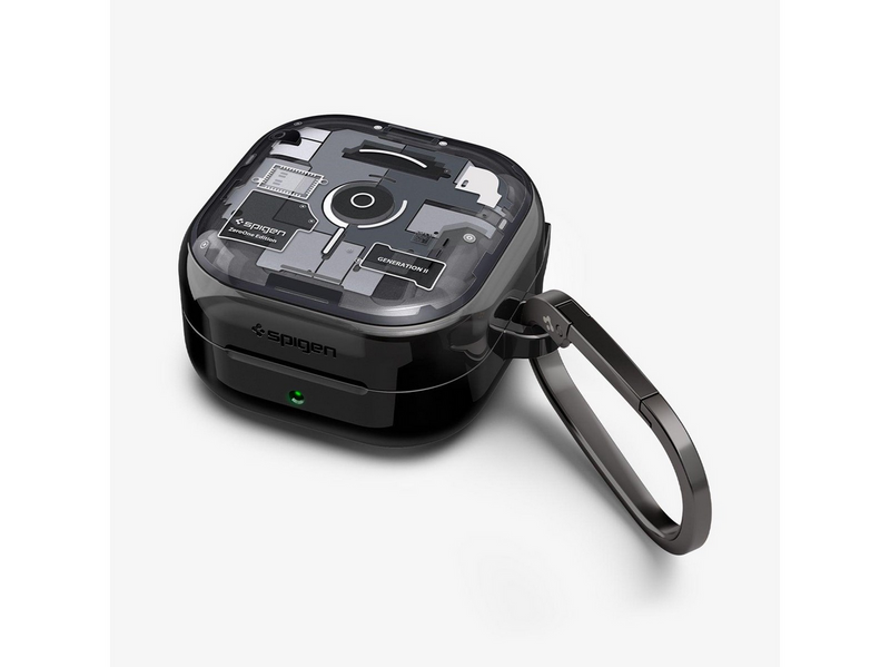 Spigen Ultra Hybrid - zero one black - Samsung Galaxy Buds 4 Pro/4