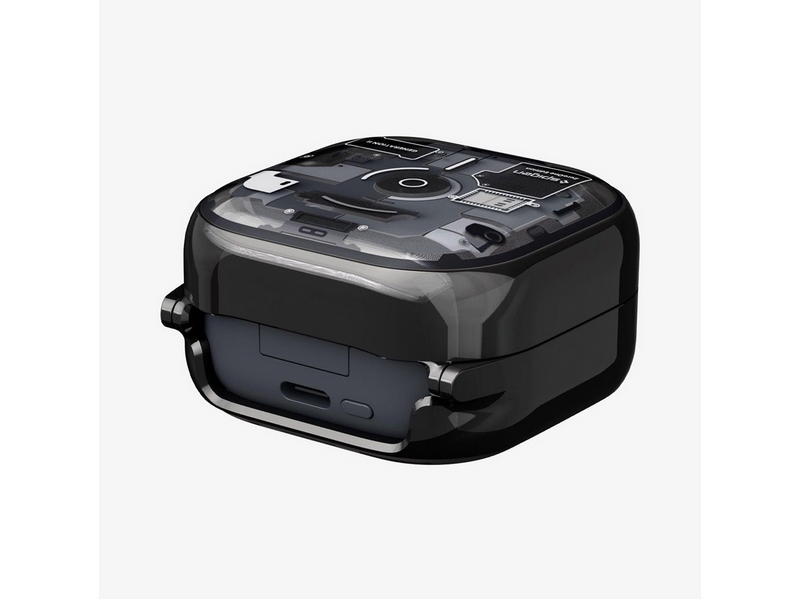 Spigen Ultra Hybrid - zero one black - Samsung Galaxy Buds 4 Pro/4