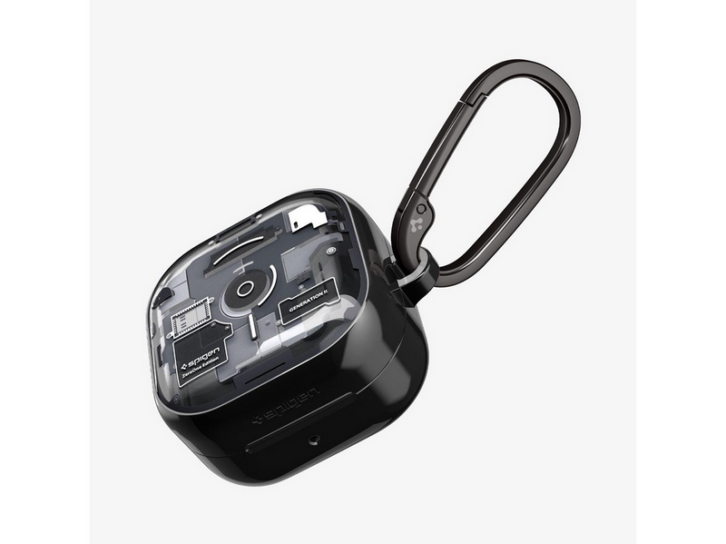 Spigen Ultra Hybrid - zero one black - Samsung Galaxy Buds 4 Pro/4