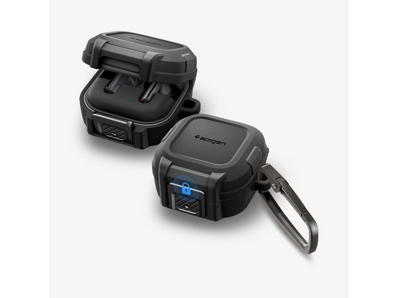 Spigen Lock Fit - matte black - Samsung Galaxy Buds 4 Pro/4