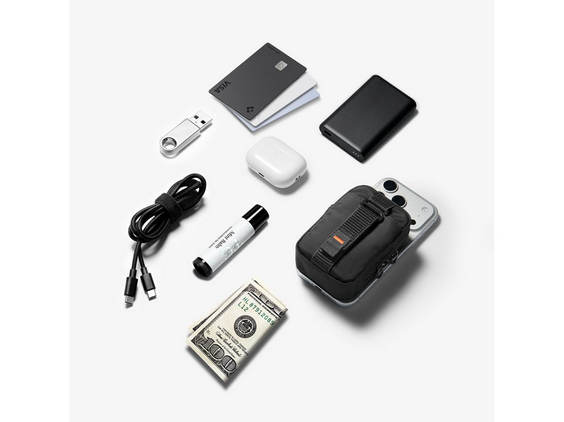 Spigen Portable Organizer Pouch TintapZip MagSafe - black