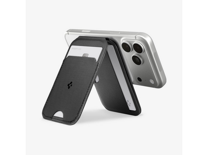 Spigen Slim Fold Tripod MagSafe Wallet 3 Card - black