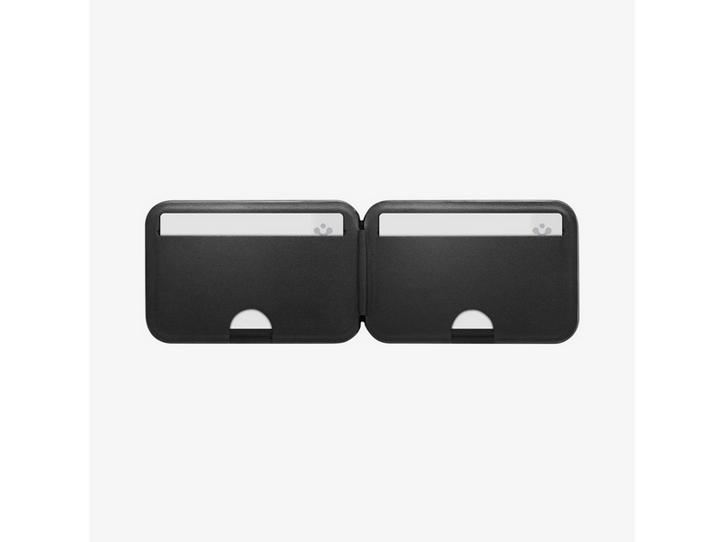 Spigen Slim Fold Tripod MagSafe Wallet 3 Card - black