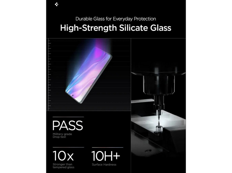 Spigen Glass tR EZ Fit Pro Anti Reflection 2 Pack - transparency - Samsung Galaxy S26