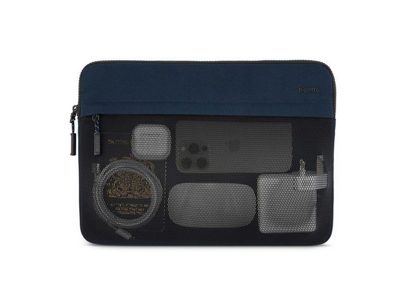 Pipetto Expand Sleeve - dark blue - MacBook Pro 14/Air 13.6