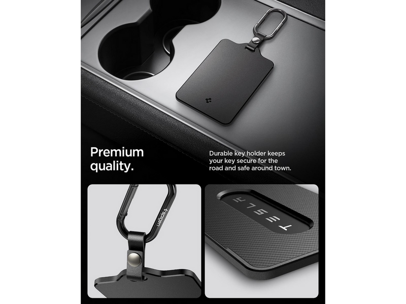 Spigen Tesla Card Holder 1 Pack - black - Tesla Key Card