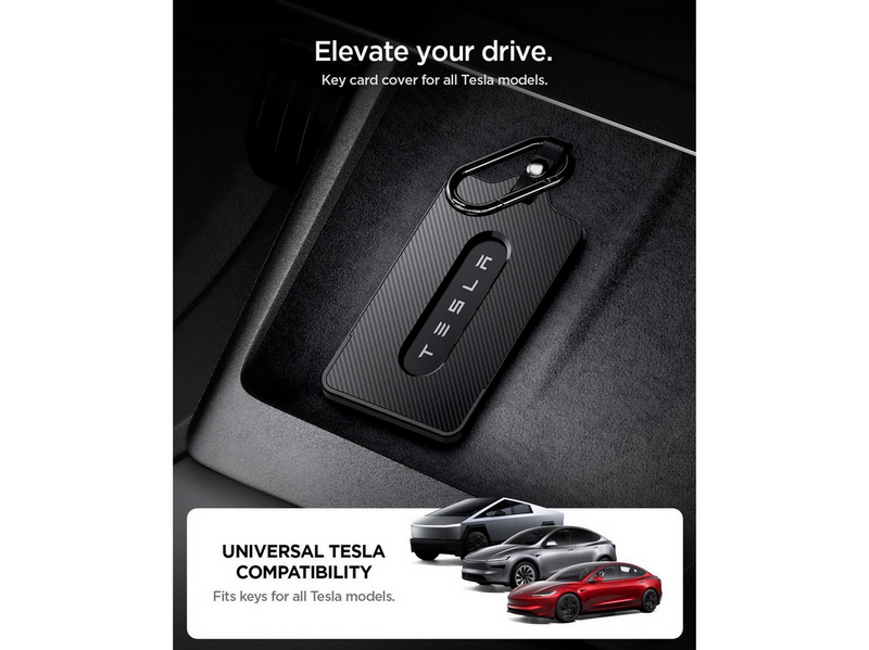 Spigen Tesla Card Holder 1 Pack - black - Tesla Key Card
