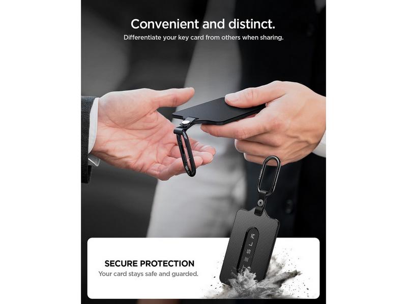Spigen Tesla Card Holder 1 Pack - black - Tesla Key Card