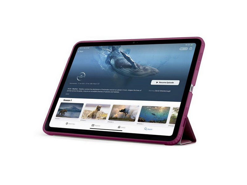 Pipetto Origami No1 Original Case - burgundy - iPad A16 / iPad 2022