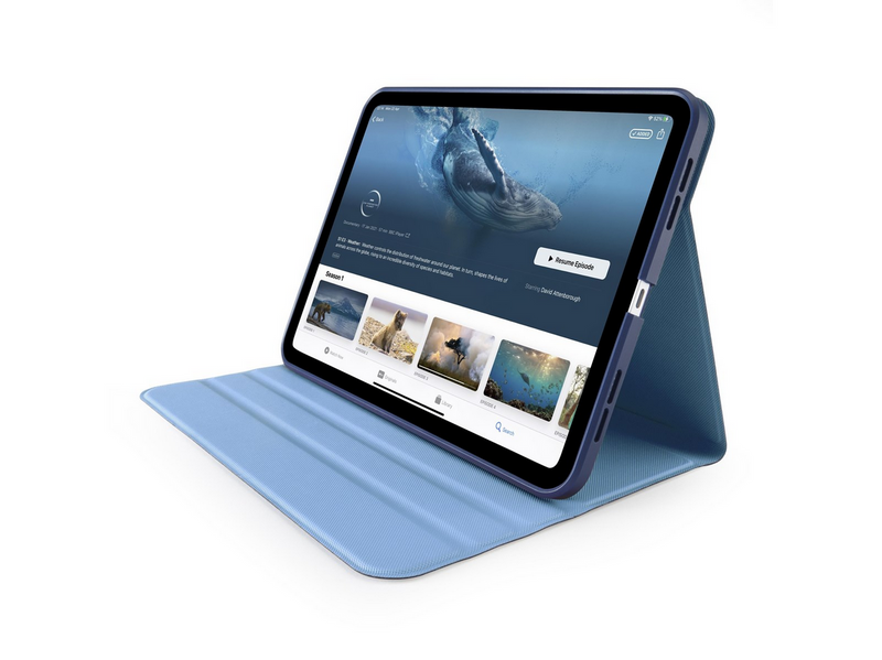 Pipetto Origami No5 Rotating Folio Case - dark blue - iPad Air 10.9" 2022/2020/11" 2024/2025/2026