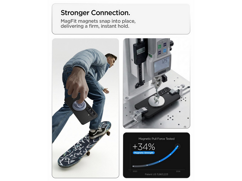 Spigen Air Skin Aramid MagSafe - black - Samsung Galaxy S26