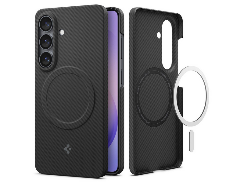 Spigen Air Skin Aramid MagSafe - black - Samsung Galaxy S26