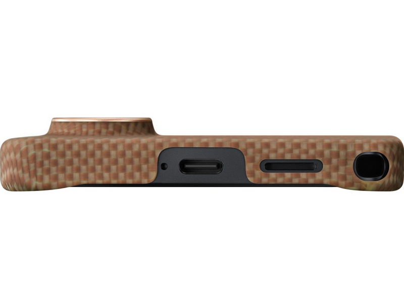 PITAKA Edge Case - Golden Glint Aaron Button - Samsung Galaxy S26 Ultra