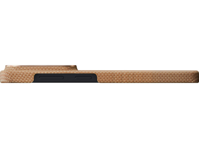 PITAKA Edge Case - Golden Glint Aaron Button - Samsung Galaxy S26 Ultra