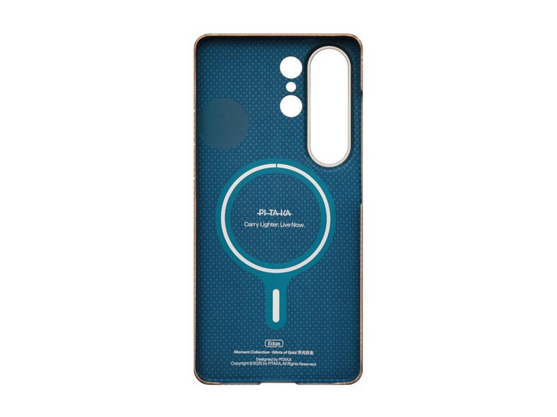 PITAKA Edge Case - Golden Glint Aaron Button - Samsung Galaxy S26 Ultra