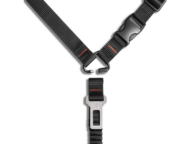 Spigen Universal Car Seat Belt Holder For Pet PS100 - black