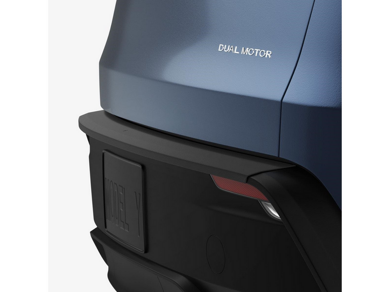 Spigen Rear Bumper Protector TG200-YJ - matte black - Tesla Model YJuniper