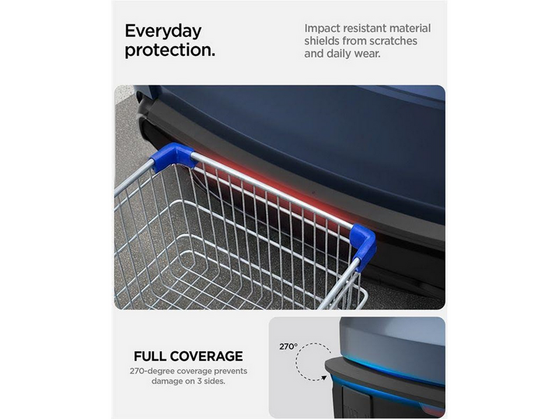 Spigen Rear Bumper Protector TG200-YJ - matte black - Tesla Model YJuniper