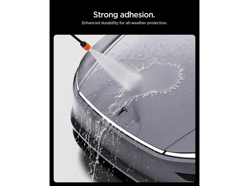 Spigen Tesla Front Emblem - black - Tesla Model YJuniper