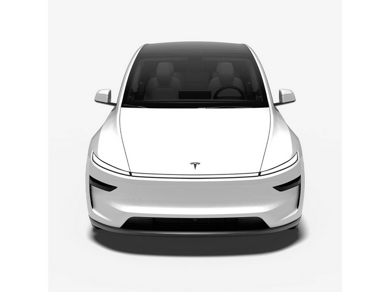 Spigen Tesla Front Emblem - black - Tesla Model YJuniper