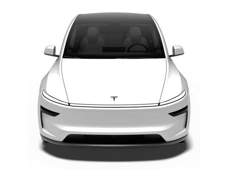 Spigen Tesla Front Emblem - black - Tesla Model YJuniper