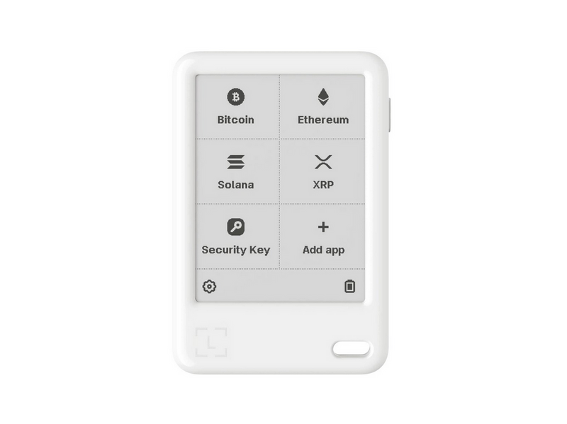 Ledger Nano Gen 5 Glacier White Crypto Hardware Wallet with Recovery Key