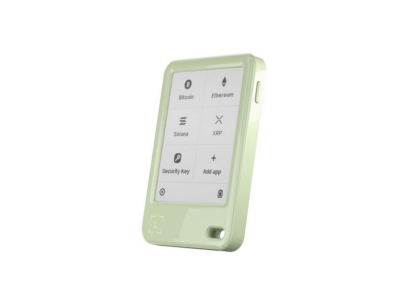 Ledger Nano Gen 5 Matcha Green Crypto Hardware Wallet with Recovery Key