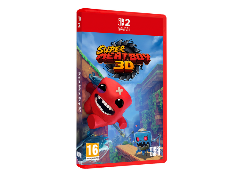 Super Meat Boy 3D - Nintendo Switch 2 - Platformer - PEGI 16