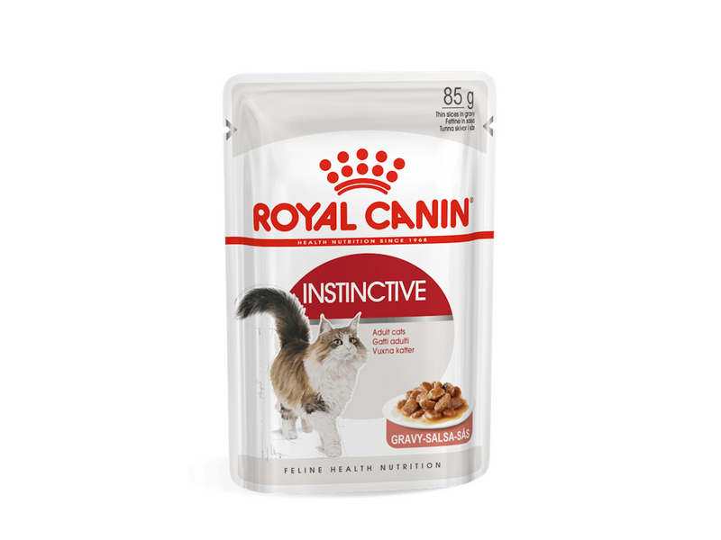 Royal Canin Instinctive Thin Slices In Gravy 85g (12-Pack)