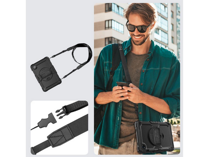 Tech-Protect Solid360 Case for Lenovo Tab M11" 11.0 TB-330 - Black