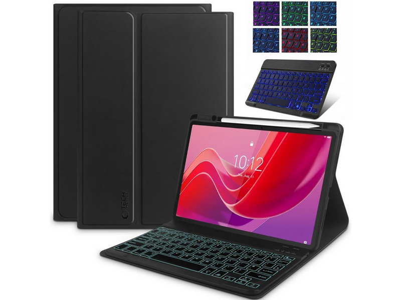 Tech-Protect SC Pen + Keyboard Case for Lenovo Tab M11 11" TB-330 - Black (US International)