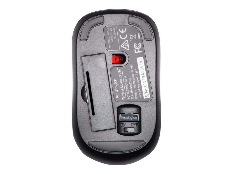 Kensington ValuMouse™ Wireless 3-Tasten Maus, schwarz - Maus (Schwarz)