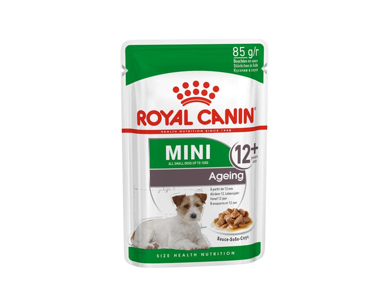 Royal Canin Mini Ageing 12+ Gravy 85g (12-Pack)