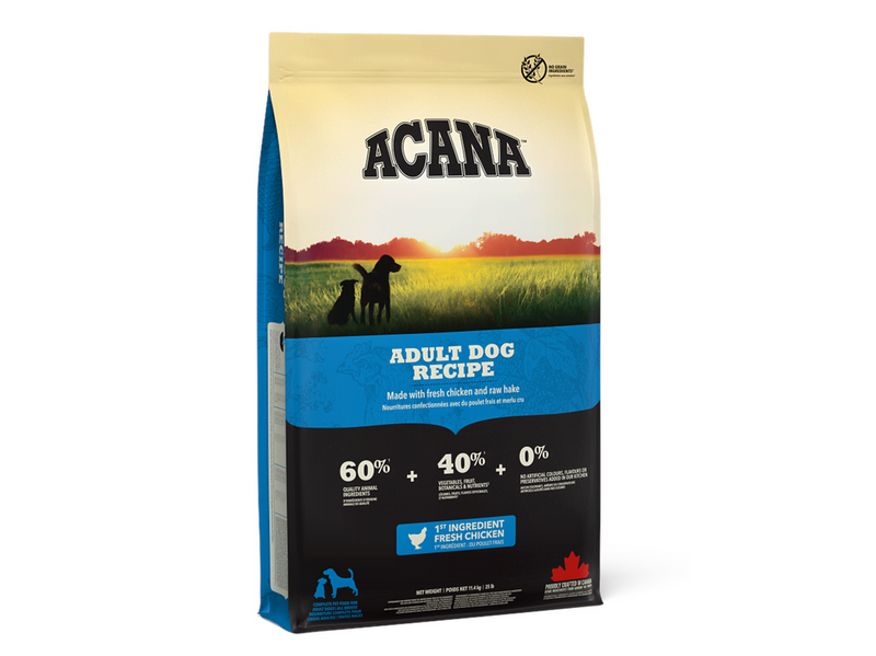 Acana Adult Dog Recipe Dry Dog Food 17 kg