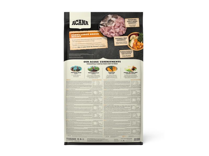 Acana Puppy Large Breed Recipe 17kg