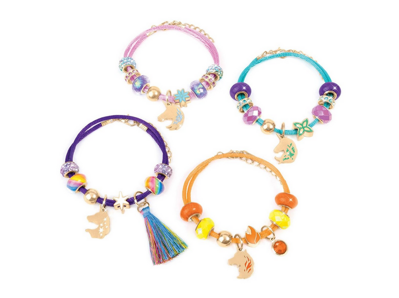 Make It Real Bracelet Kit Unicorn Academy Enchanted Unicorn Charms