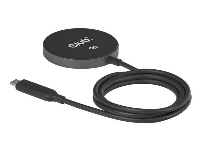 Club 3D CAC-3027 wireless charging pad - Qi2 Qi cerfified MagSafe compatible magnetic - 25 Watt