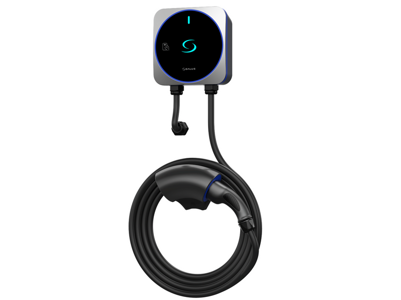 Salus EVT11EU EV-Ladestation 11kW 16A, WiFi, Type 2, 5m Kabel