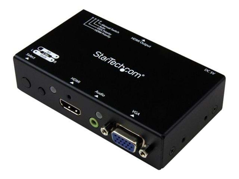 StarTech.com VGA+HDMI to HDMI Converter Switch