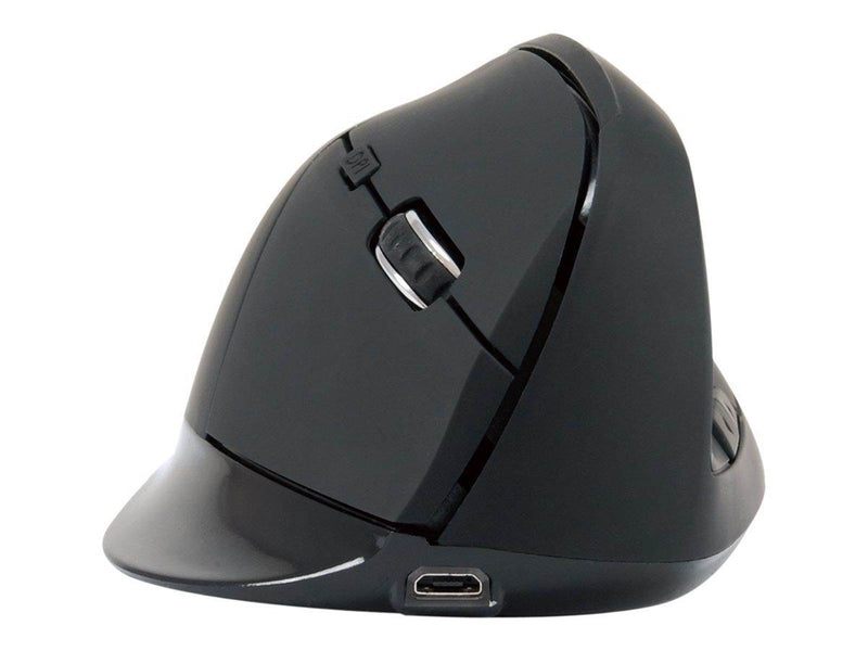 Conceptronics Conceptronic LORCAN03B ERGO - vertical mouse - Bluetooth 5.2 - black - Vertical mouse (Schwarz)