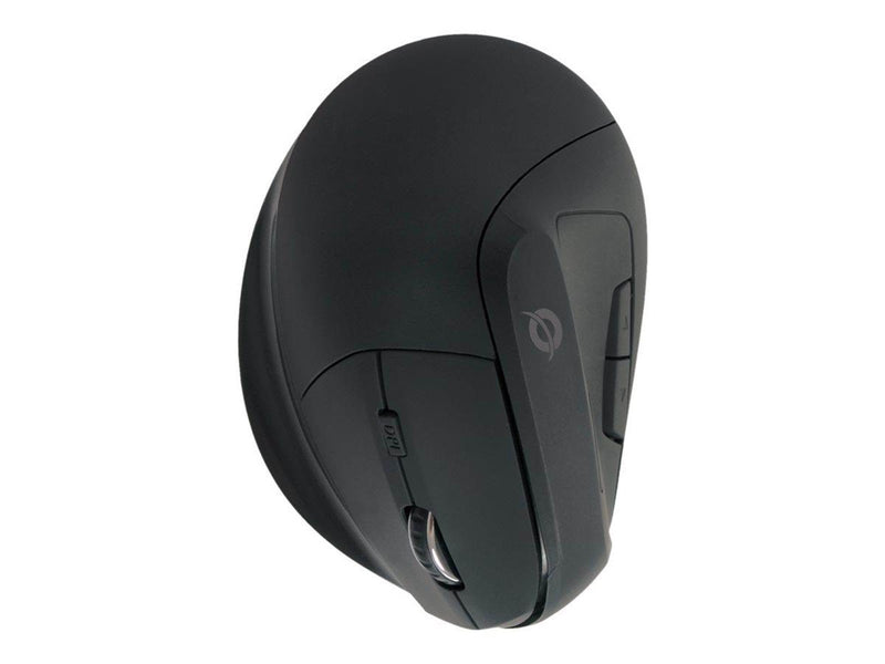 Conceptronics Conceptronic LORCAN03B ERGO - vertical mouse - Bluetooth 5.2 - black - Vertical mouse (Schwarz)