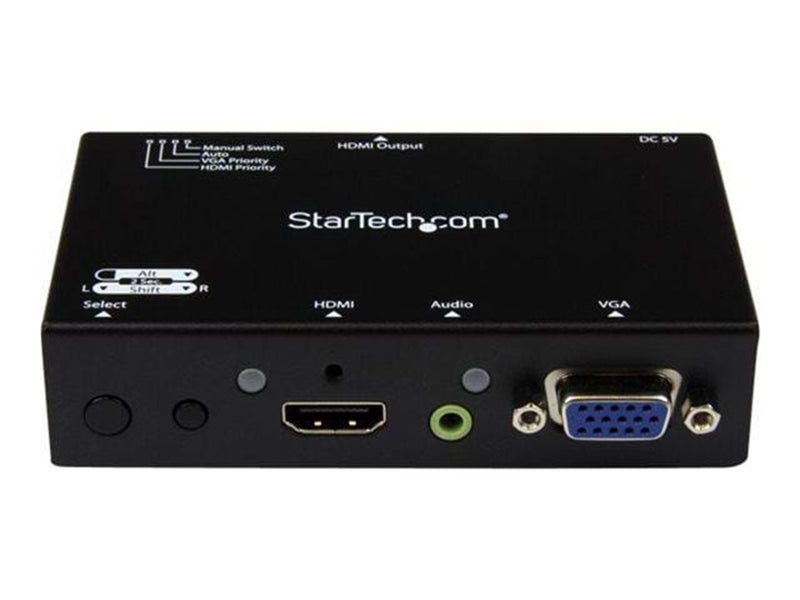 StarTech.com VGA+HDMI to HDMI Converter Switch