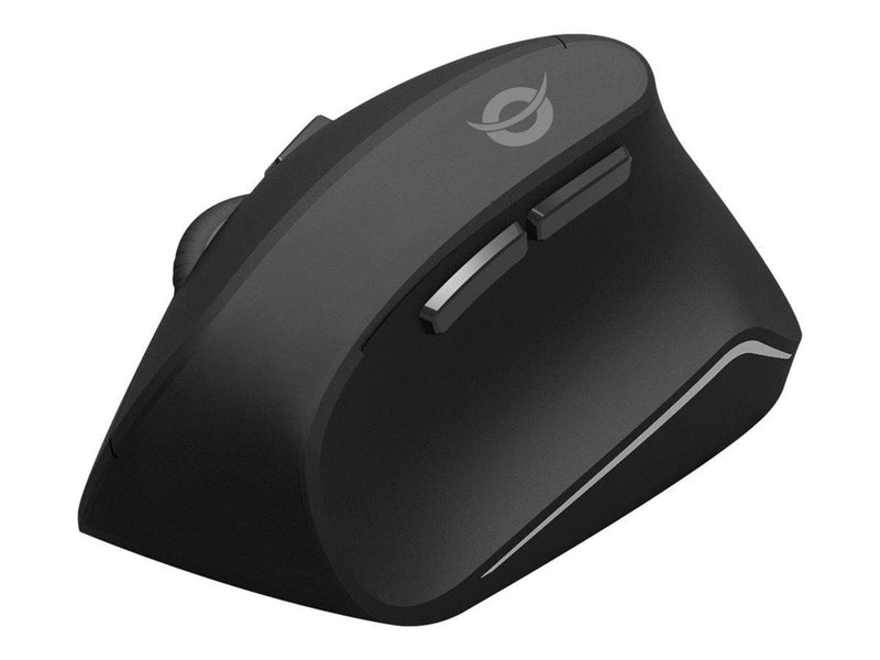Conceptronics Conceptronic ORAZIO02ES ERGO - keyboard and mouse set - Spanish - black - Tastatur & Maus Set - Spanisch - Schwarz