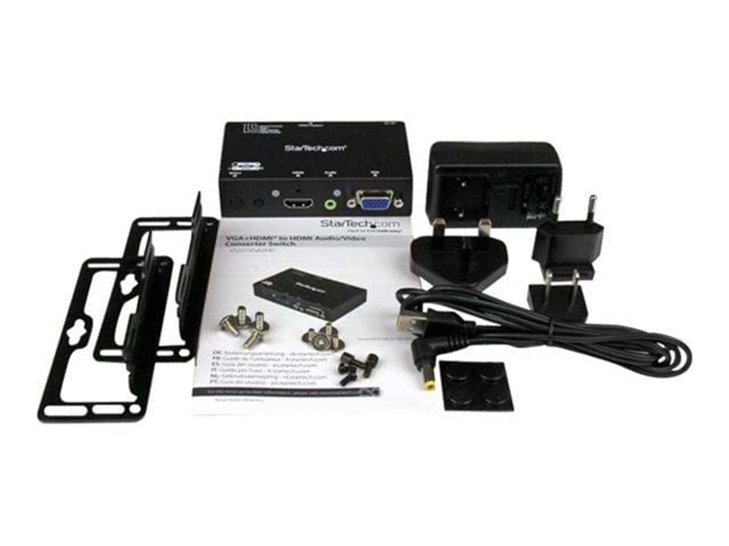 StarTech.com VGA+HDMI to HDMI Converter Switch