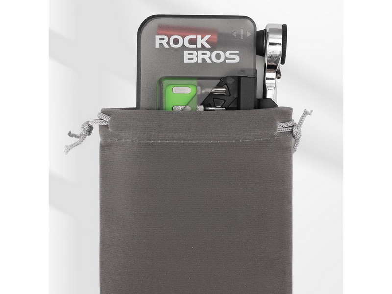 Rockbros Bike Tool Set with Mini Ratchet and Bits - Translucent Green